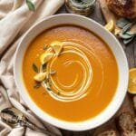comforting golden beet soup