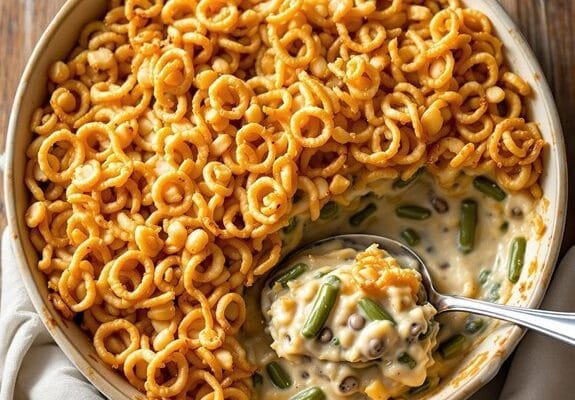 comforting green bean casserole