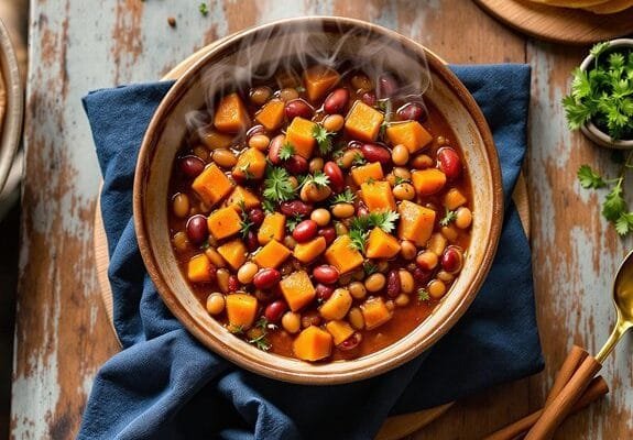 comforting vegetarian chili recipe