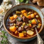 cozy homemade beef stew
