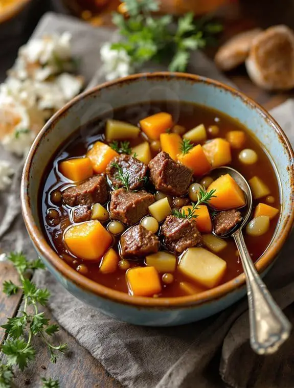 cozy homemade beef stew