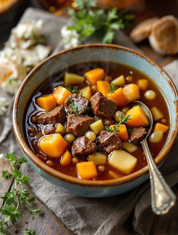 cozy homemade beef stew