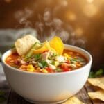 cozy mexican chicken tortilla soup