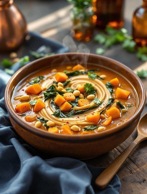 cozy peanut stew symphony