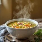 cozy split pea soup recipe