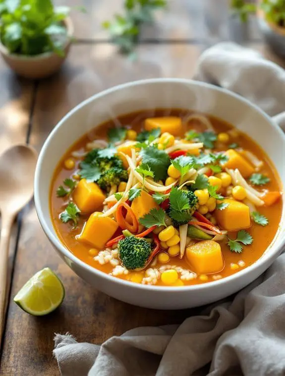 cozy thai pumpkin curry recipe