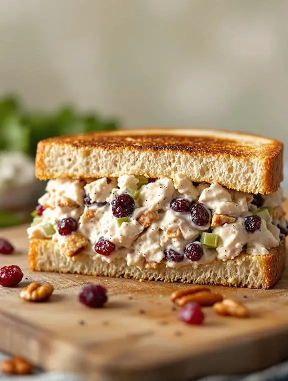 cranberry pecan chicken salad