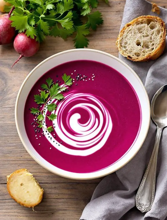 Soul-Warming Creamy Beet & Parsnip Soup Recipe