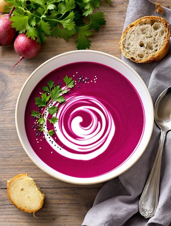 Soul-Warming Creamy Beet & Parsnip Soup Recipe