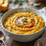 creamy brown butter risotto