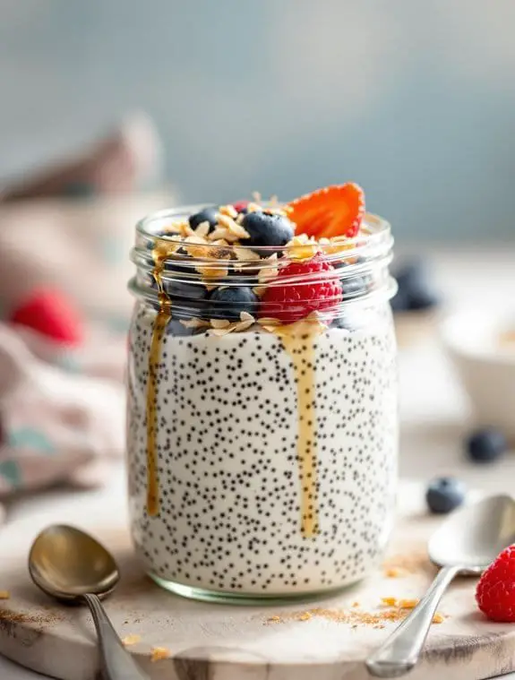 creamy chia seed pudding