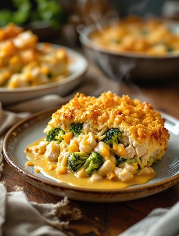 creamy chicken broccoli casserole
