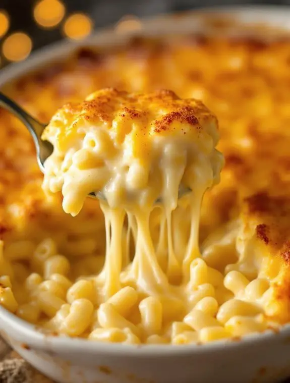 creamy homestyle mac and cheese