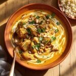 creamy indian almond chicken