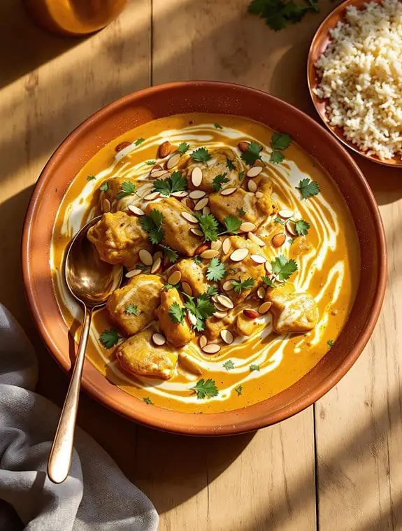 Creamy Almond Chicken Pasanda: Rich Indian Recipe
