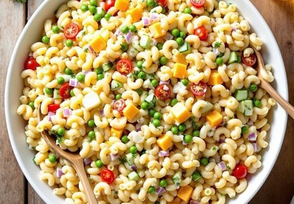 Creamy Classic Macaroni Salad Recipe For Summer Gatherings