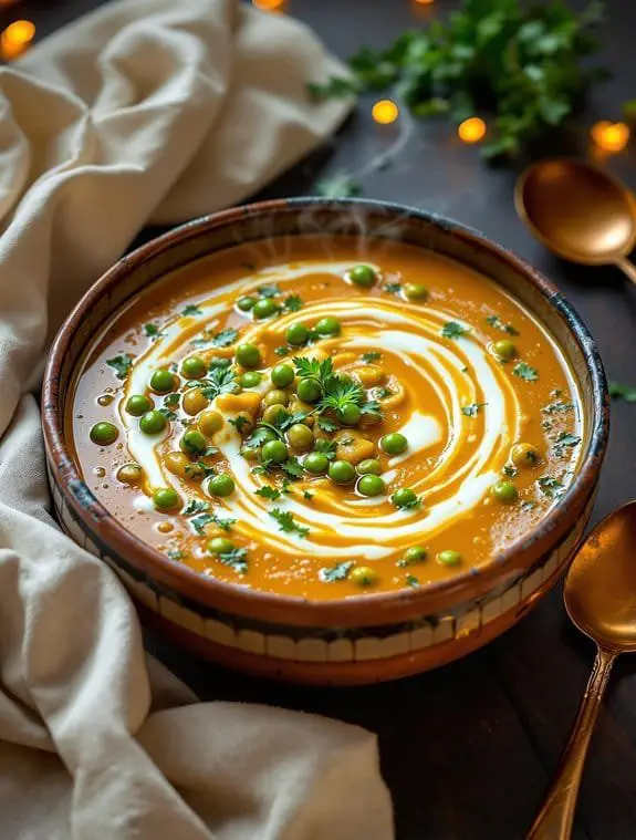 creamy methi matar recipe