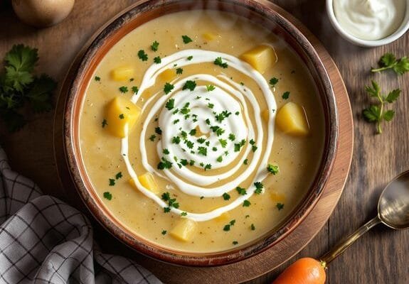 creamy potato soup recipe