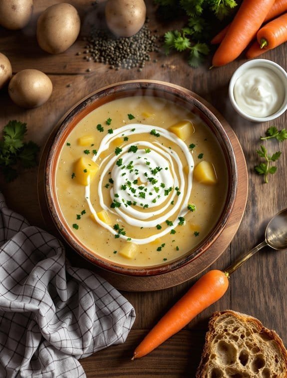 Grandma’s Cozy Creamy Potato Soup Recipe