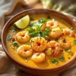 creamy south indian prawn moilee
