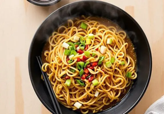Creamy Spicy Peanut Butter Ramen Recipe