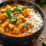 creamy thai tofu curry