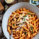 creamy vodka penne pasta