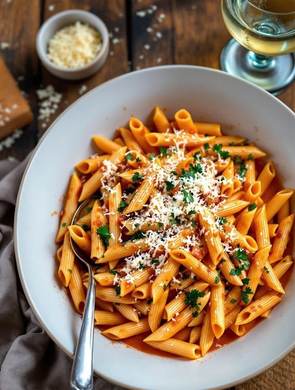 Silky Homemade Penne Alla Vodka Recipe