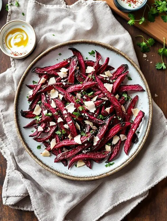 Crispy Harissa Beet Fries Recipe: A Savory Sensation