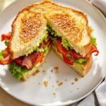 crispy blt with avocado