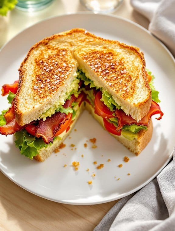 Crispy Classic BLT Recipe With Creamy Avocado