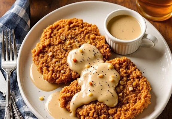 Crispy Southern Chicken Fried Steak Recipe