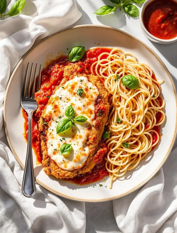 Crispy Chicken Parmesan Recipe