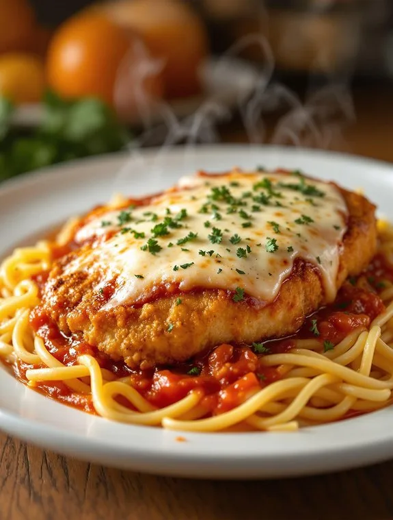crispy chicken parmesan recipe