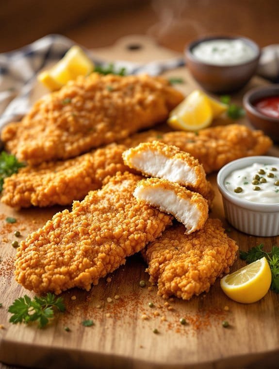 crispy fried catfish preparation