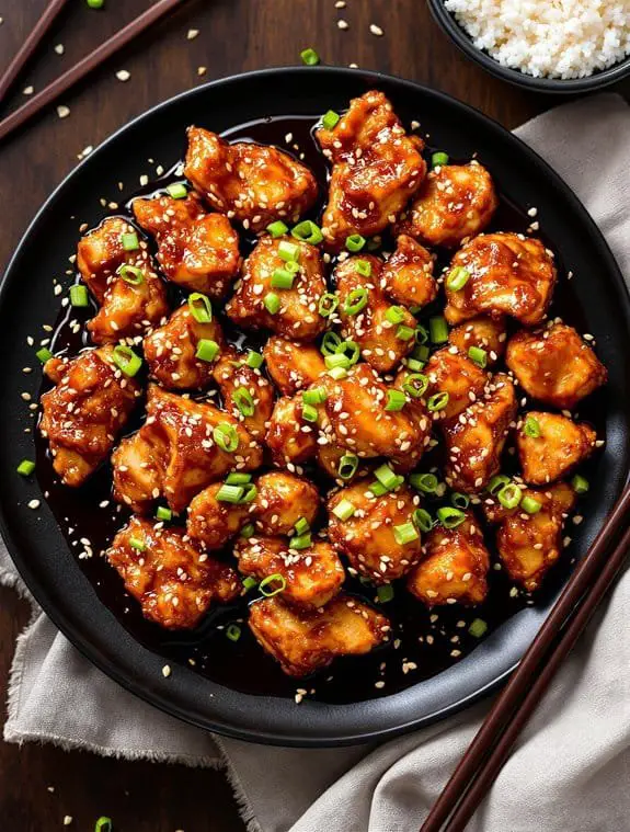 Crispy Chinese General Tso’s Chicken Recipe