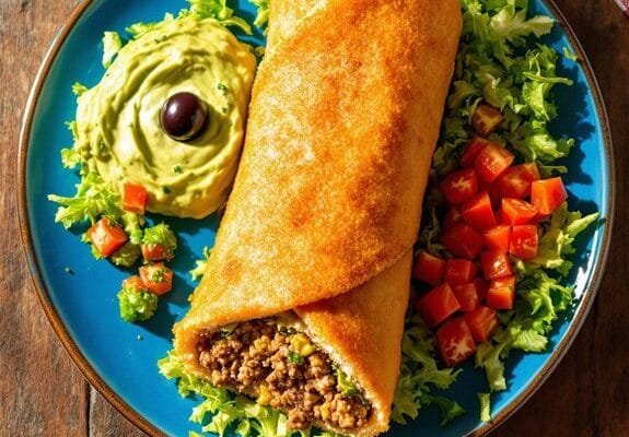 Sizzling Mexican Chimichanga Recipe: Crispy Golden Perfection