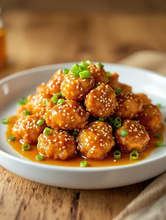 crispy honey sesame chicken recipe