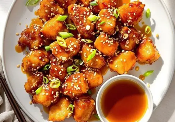 Crispy Honey-Sesame Chicken Recipe
