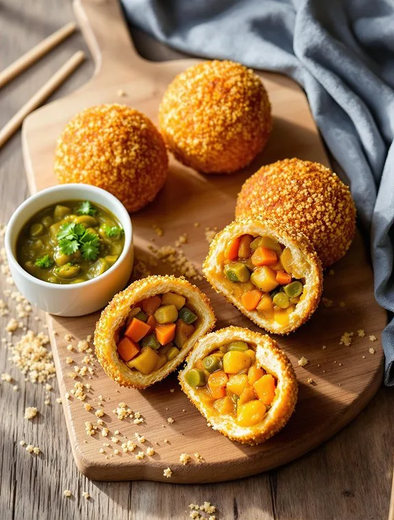 Golden Crispy Japanese Curry Bread Recipe (Kare Pan)
