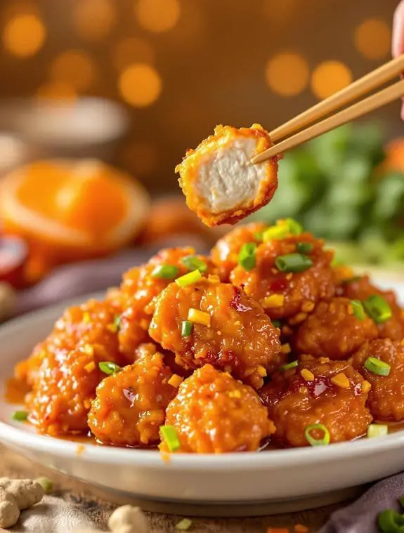 crispy orange chicken recipe