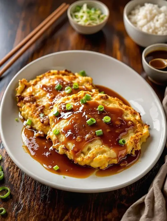 Crispy Chinese Pork Egg Foo Young Recipe