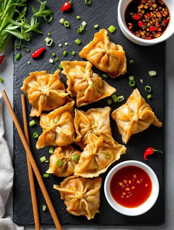 Crispy Homemade Pork Wonton Recipe With Asian Flavors