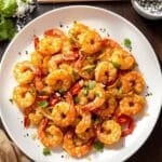 crispy shrimp with seasoning