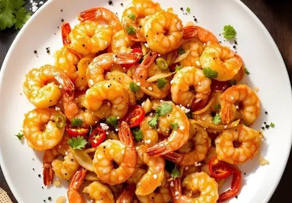 Crispy Salt & Pepper Shrimp Recipe – Restaurant Style
