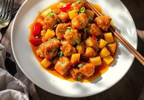 Crispy Sweet and Sour Chicken Recipe