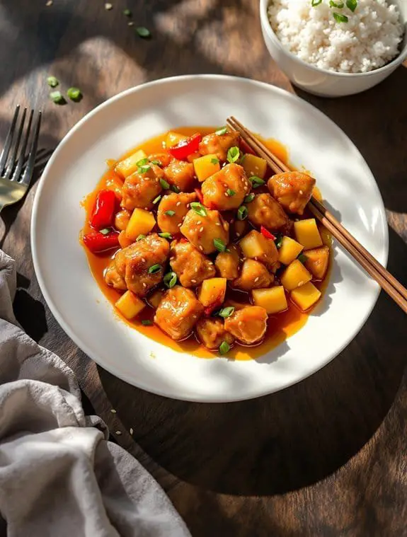 Crispy Sweet and Sour Chicken Recipe