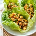 crispy tofu lettuce wraps