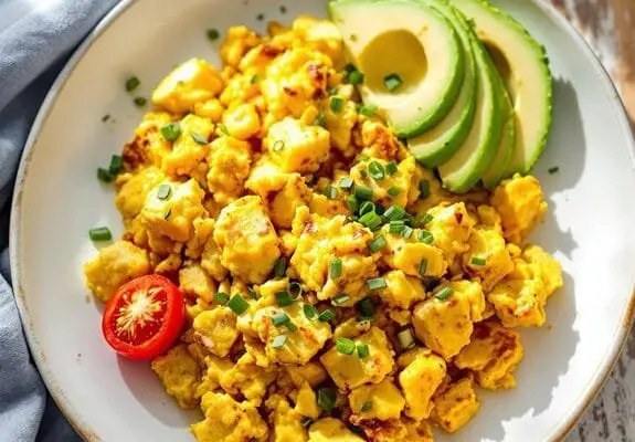 Crispy Vegan Tofu Scramble Recipe – Better Than Eggs