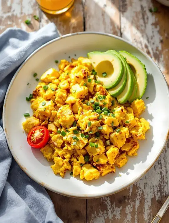 Crispy Vegan Tofu Scramble Recipe – Better Than Eggs